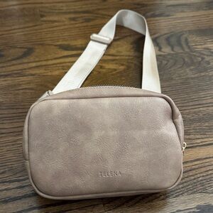 Telena Women's Elegant Beige Crossbody Bag